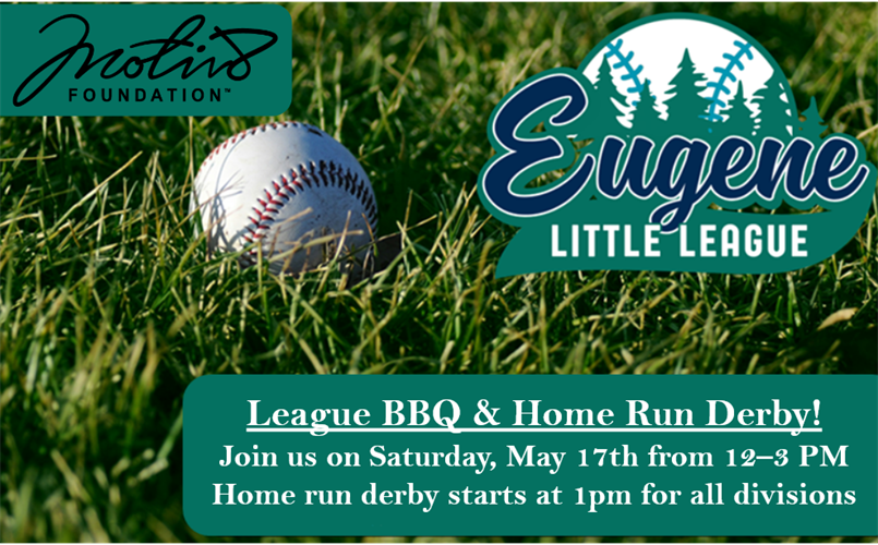 BBQ & Home Run Derby on May 17