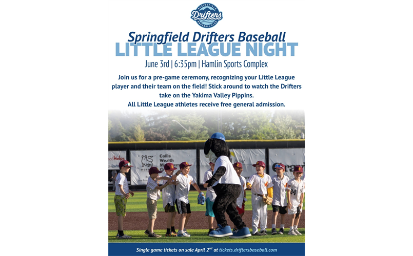 Springfield Drifters Little League Night
